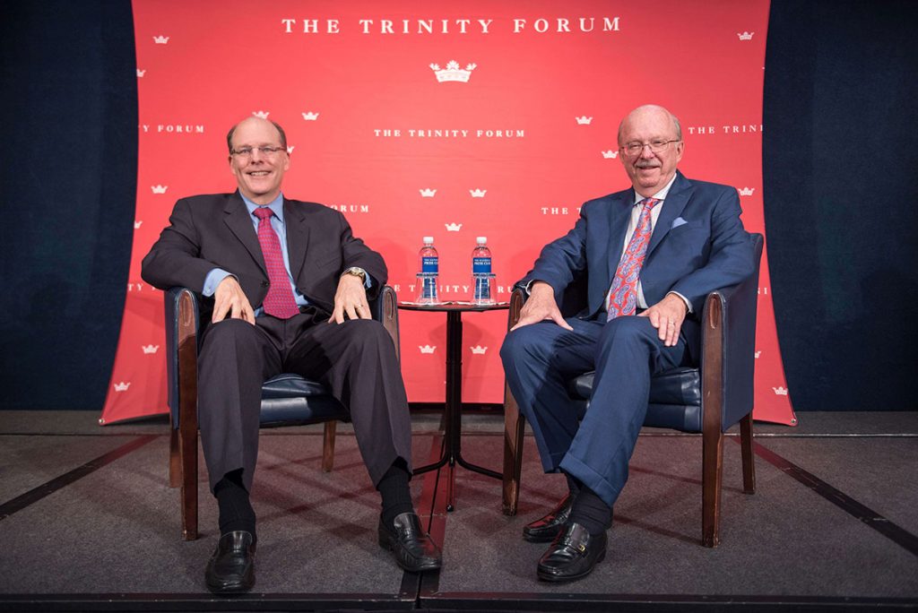 Ronald White and Pete Wehner Trinity Forum